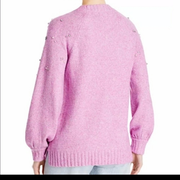 crystal embellished Karl Lagerfeld sweater - Picture 3 of 4